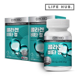 LifeHerb Collagen Vitatablets 2 cans (120 tablets), 4-month supply / 라이프허브 콜라겐 비타정 2통(120정) 4개월분