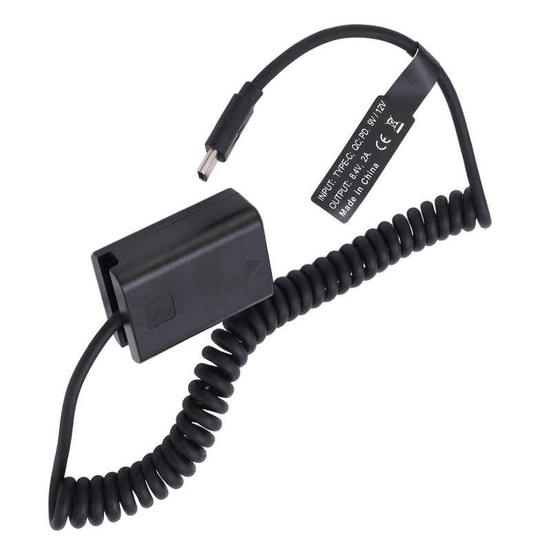 Type C Power Adapter DC Coupler FW50 Full Decoded Dummy