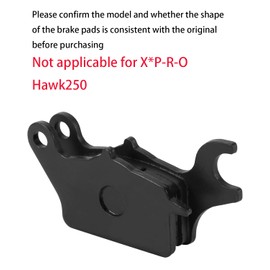 BAOUFF Brake Pads for Hawk 250,Metal Rear Disc Brake Pad Set for Motorcycle Hawk250/Hawk250 cc