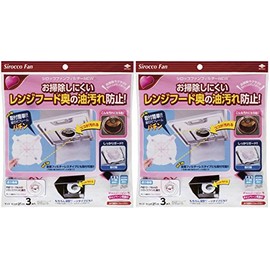 Toyo Aluminum New 3058 Sirocco Fan Filter, Set of 2