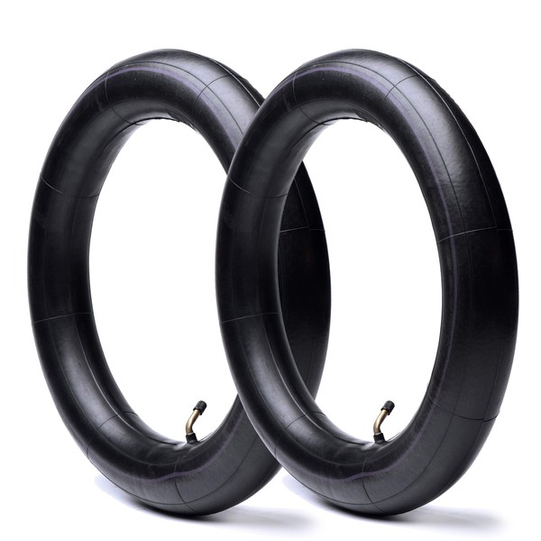 (2 Pack) AR-PRO 3.00/3.50-12" Exact Replacement Dirt Bike Inner Tubes with TR87 Bent Valve Stem - Highly Compatible with Honda CRF50/XR70, Kawasaki KLX 110, and Yamaha TTR90/TTR110