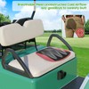 10L0L Universal Cooling Golf Cart Seat Cover Ventilated Seat Cushion