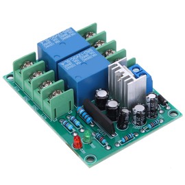 Speaker Protection Module, Speaker Protection Circuit Board Dual Channel Power‑On Mute Delay Component 10A DC12‑18V