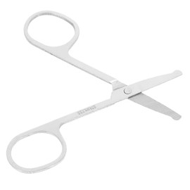 Didiseaon Nose Hair Eyebrow Scissors Set Stainless Steel Rounded Edges for Safe Hair Trimming
