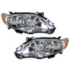 labwork Headlight Headlamp Assembly Replacement for Toyota Corolla 2011 2012