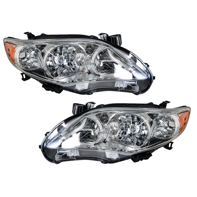 labwork Headlight Headlamp Assembly Replacement for Toyota Corolla 2011 2012