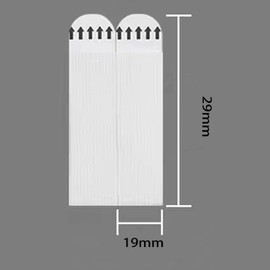 12 Pairs Picture Hanging Strips, Pictures Strips, Photo Frame Hanging Strip, Heavy Duty Wall Hanger Strips for Pictures Posters (16 * 29mm/0.6 * 1.1inch)