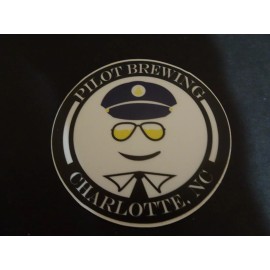 Pilot brewing Company Beer Charlotte NC Sticker Decal