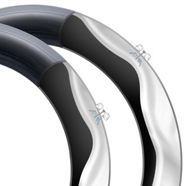 YUNSCM 2-PCS 26x3.0 Self-Sealing Fat Bike Tubes 26 x 3.0/3.5 AV32mm (76/89-559) Super Automatic Repair, Puncture Resistant Compatible with 26X3 26X3.50 E-Bike Bicycle Tire Tubes Schrader Valve