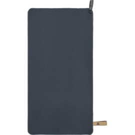 Erwin Müller Sporttuch dunkelgrau Größe 80x180 cm - Ultraleicht, sehr dünn, extra saugfähig und schnell trocknend, ideal auf Reisen, Campen oder beim Sport