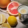 FULUUU Grapefruit Scented Candles for Home - Natural Soy Candles