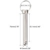 TA-VIGOR 4Pcs Quick Release Pins, 10mm Dia 70mm Length Bimini