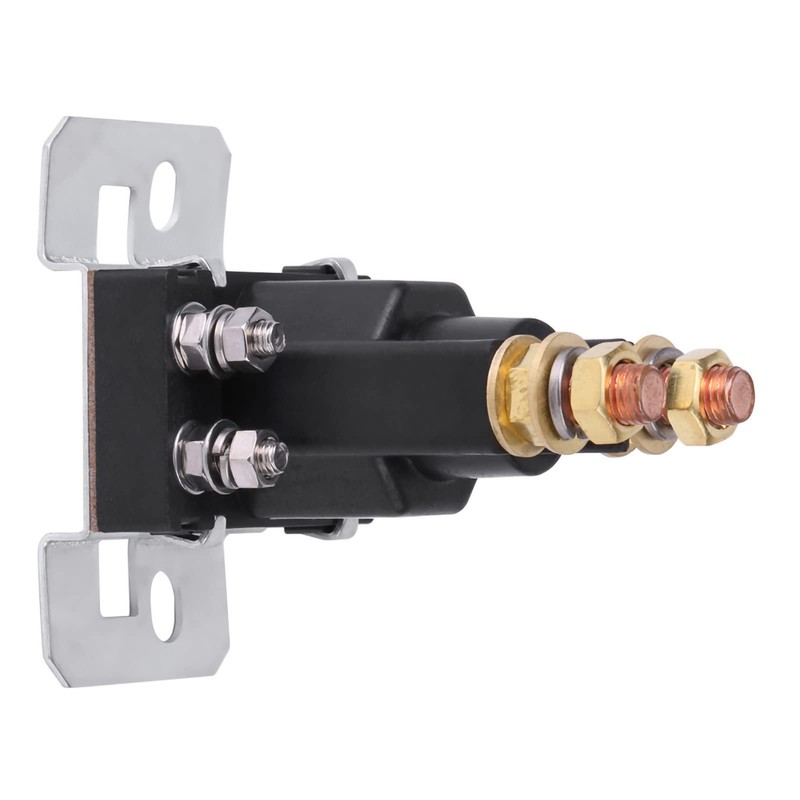 AUNMAS 500A DC 12V Solenoid Relay, High Current Starter Contactor