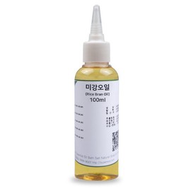 Rice Bran Oil 100ml Rice Bran Oil Natural Plant-Based Moisturizing Oil Handmade Nara / 미강유 100ml 미강오일 천연식물성보습오일 수제나라
