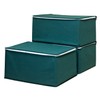 Astro 618-66 Storage Case for Blankets, Set of 3, Green,