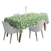 Vargottam Indoor/Outdoor Tablecloth 58x82 Inch RectangleTablecloth with Umbrella Hole and