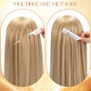 Leinuosen 3 Pack Rat Tail Combs Fine Tooth Parting Tip