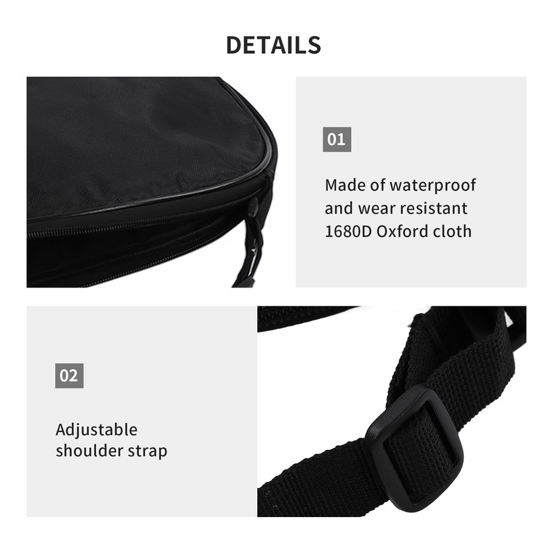 Squash Racquet Cover Bag Lightweight Padded Racket Carrying Bag with