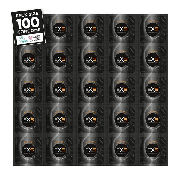 Healthcare Kondome-100EXSBLACK Natural Einheitsgröße