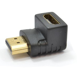 kenable HDMI Male to Female Right Angled Adapter 90 Degrees