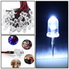 HUAZIZ Pack of 100 Pre-Wired LED, Diode Light, 12 V