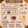 Mooliwe Western Cowboy Bulletin Board Decorations Set, Wild West Classroom