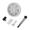 Portable Tripod Stand Fan USB Rechargeable Camping Hanging Fan with