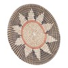 Round Grass Wall Ornaments 35cm Diameter Hand Knitting Hanging Woven