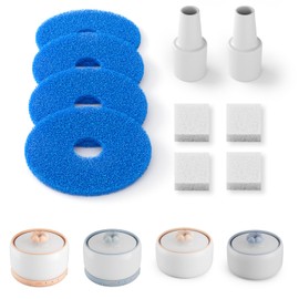 WOPET Cat Water Fountain Filters, Pet Water Fountain Filter Replacement Compatible with W03 & W03 Lite Ceramic Cat Fountain, Dog Fountain Filter Replacement Cats,Pets