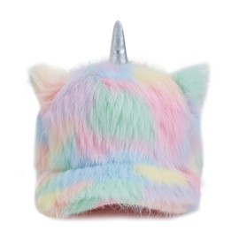 Winter Hat Girls Cat Ears Hat Winter Girls Winter Hat Girls Hat Baseball Caps Plush Winter Hat, Colour: unicorn