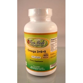 Omega 3,6,9, Cholesterol, Made in USA - 100 softgels