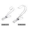 Stainless Steel Hooks Clips - Universal Storage Hangers for Home