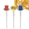 3Pcs Metal Texturing Brush Polishing Jewelry Rust Cleaning Wire Brush