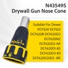 N435495 for DeWalt Drywall Gun Nose Cone DCF620B DCF620D2 DC
