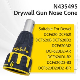 N435495 for DeWalt Drywall Gun Nose Cone DCF620B DCF620D2 DC F620M2 Replacement Cone Assembly