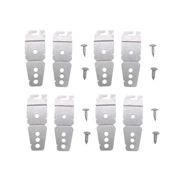 4 Sets Of Durable 8269145 Undercounter Dishwasher Mounting Bracket Dishwasher