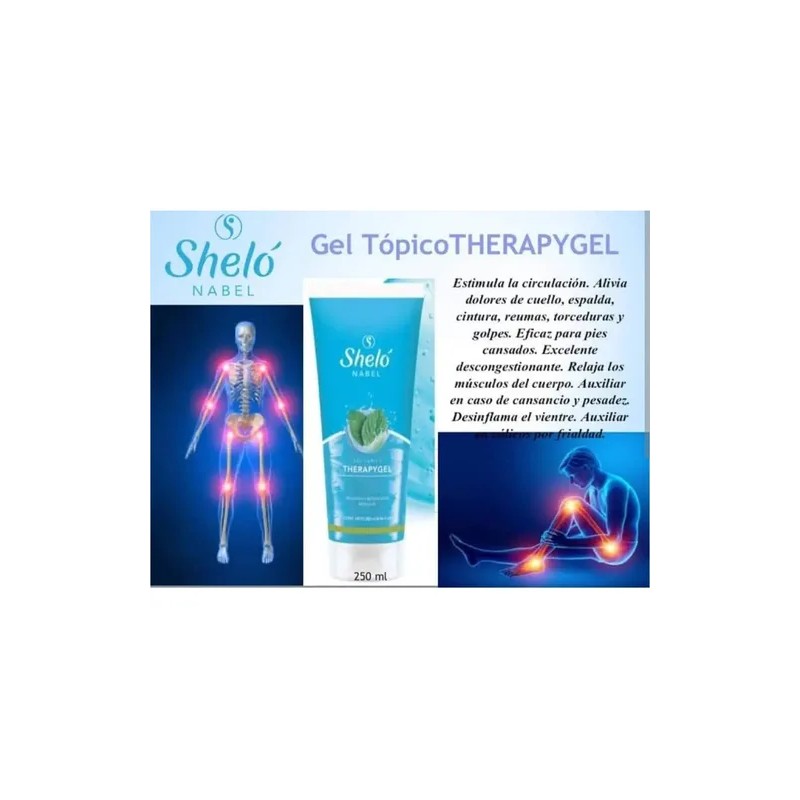 Kit Cuidado Corporal Gel Frío+hielo Mineral+therapygel Shelo