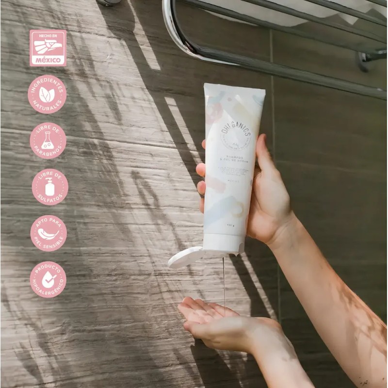 Shampoo + Bodywash Espeso Ohganics