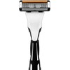 BIC Hybrid 5 Flex Refillable Men's Razor, 1 Weighted Handle
