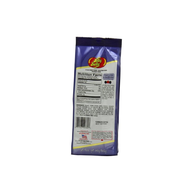 Jelly Belly Gift Bag, Raspberries and Blackberries