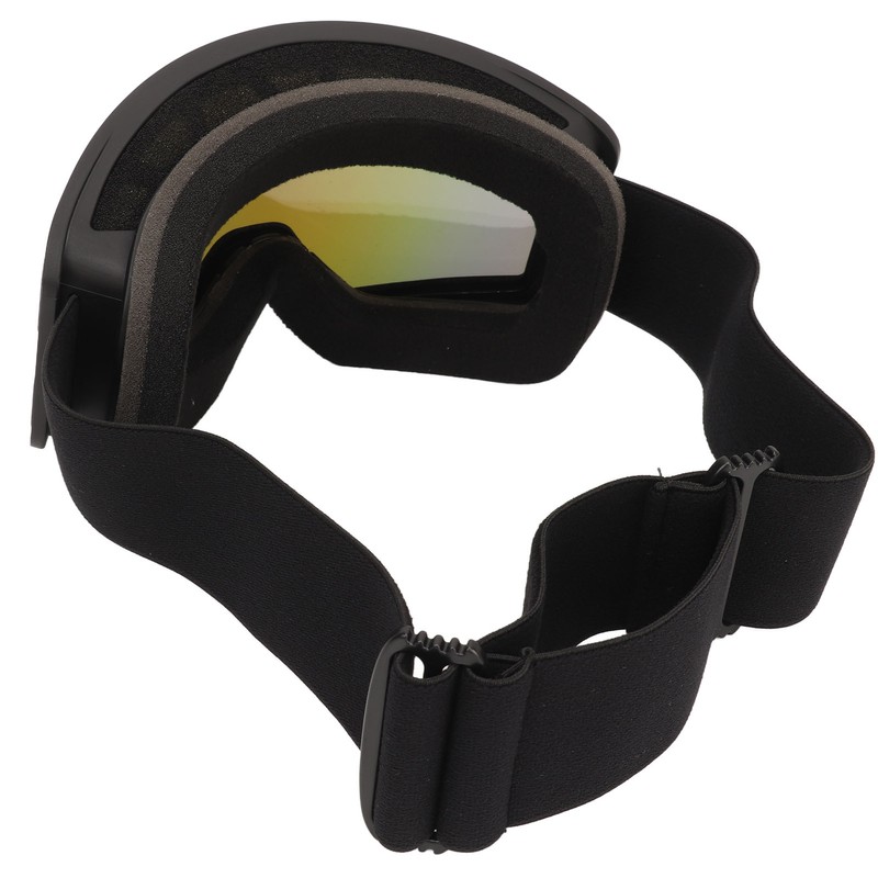 Ski Goggles Double Layer Sun Protection Anti Fog Adjustable Elasticity