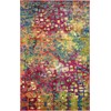 Unique Loom Jardin Collection Colorful, Vibrant, Abstract, Modern Area Rug,