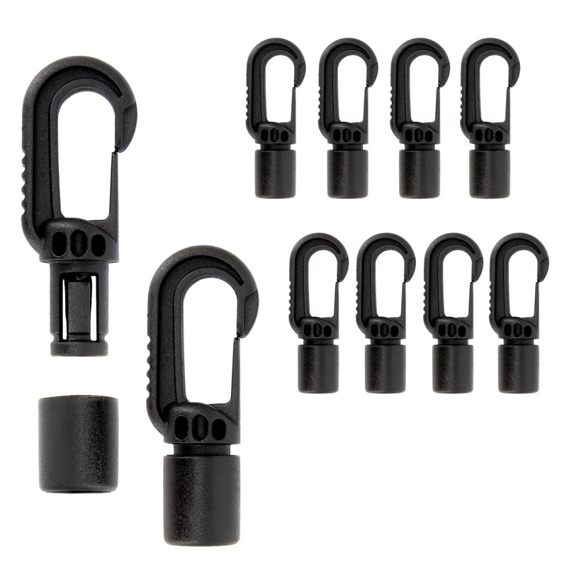 Dreamprint 10 x Plastic Hooks Carabiner Hooks for 8 mm