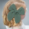 Green Hair Bow Clip for Teen Girls Bows Hair Clips