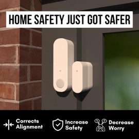 Magnet Riser Compatible with ADT | Contact Spacers with 3M Adhesive | DIY Wireless Home Security Accessories - Device/Magnet Not Included (1 inch)