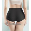 FancyTwig Women's Stylish High Waisted Cotton Breathable Thin Underwear Full