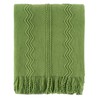 BATTILO HOME - Manta de punto suave, ligera, con textura