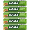 Halls Relief DEFENSE ASSORTED CITRUS VITAMIN C (5 Pack 45
