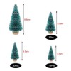 (3.5/4.5/6.5/8.5 cm) 50 Pieces Mini Christmas Tree Artificial Christmas Tree