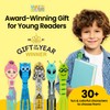 Gifts for Readers & Writers Bookmark Reading Light Robot Purple